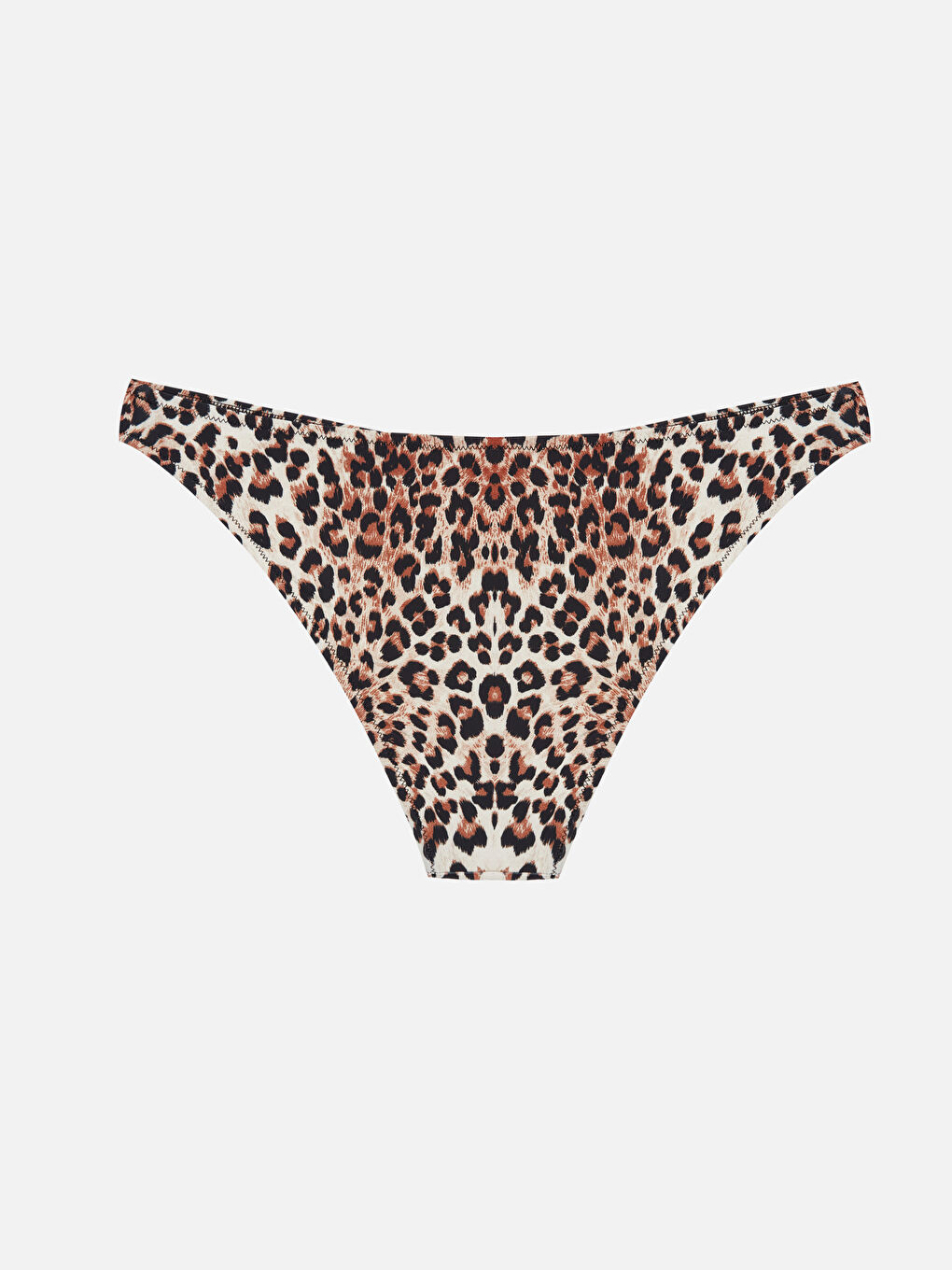 LCW DREAM Siyah Baskılı Brazilian Leopar Desenli Kadın Bikini Alt - 1