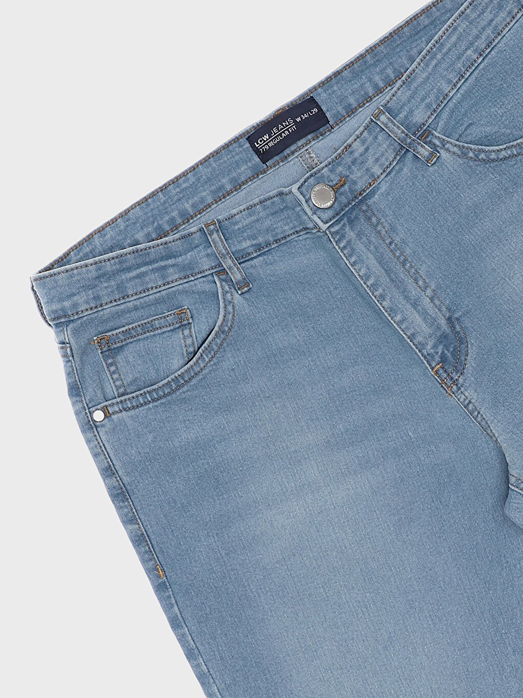 779 جينز بقصة عادية للرجال-10