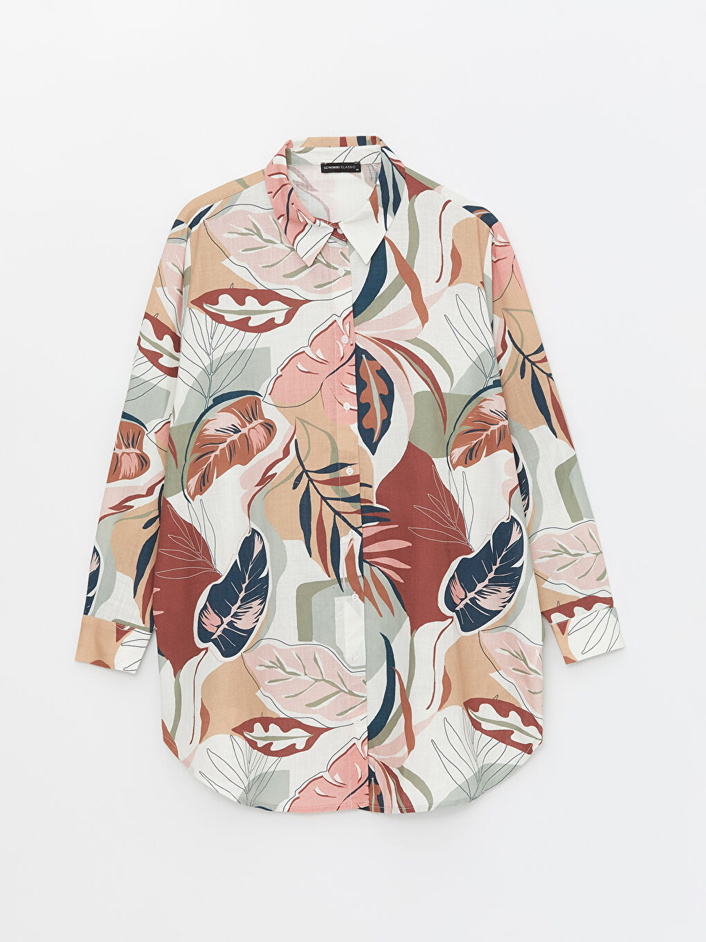 Patterned Women's Shirt Tunic -S4AB66Z8-LR3