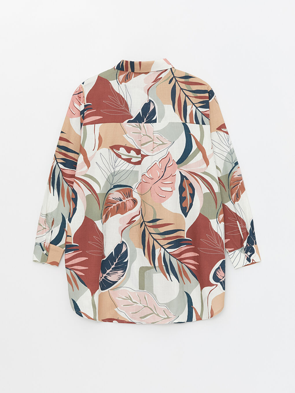 Patterned Women's Shirt Tunic -S4AB66Z8-LR3