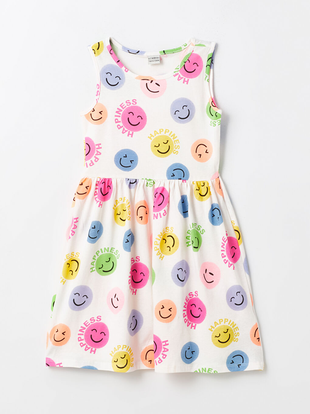 Crew Neck Girls' Dress -S4AB90Z4-LU8