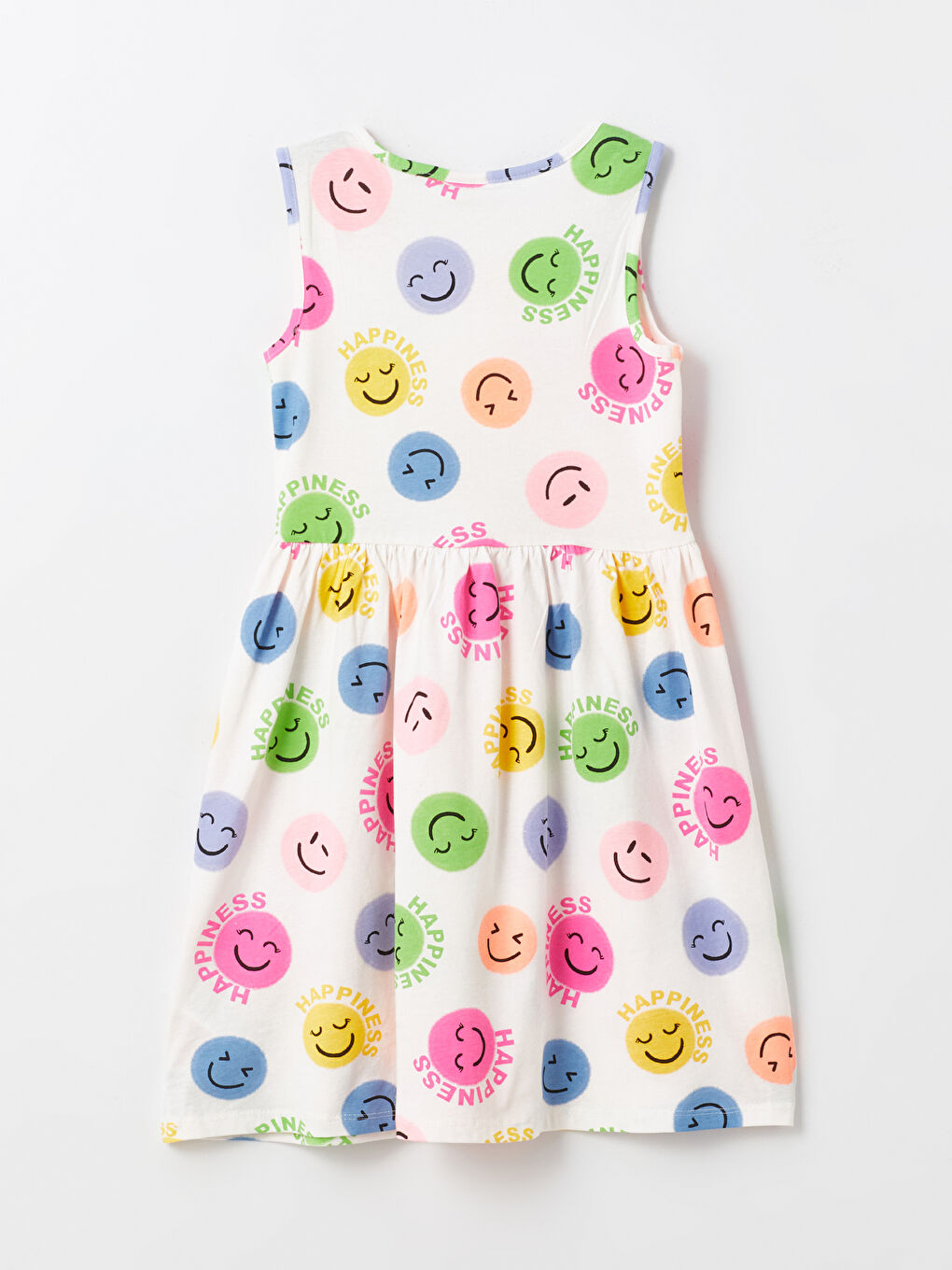 Crew Neck Girls' Dress -S4AB90Z4-LU8