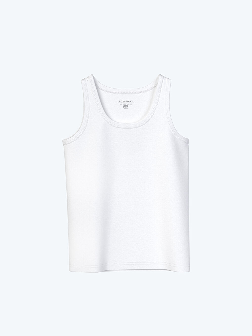 Mavi Bisiklet Yaka Basic Erkek Çocuk Atlet 2'li-1