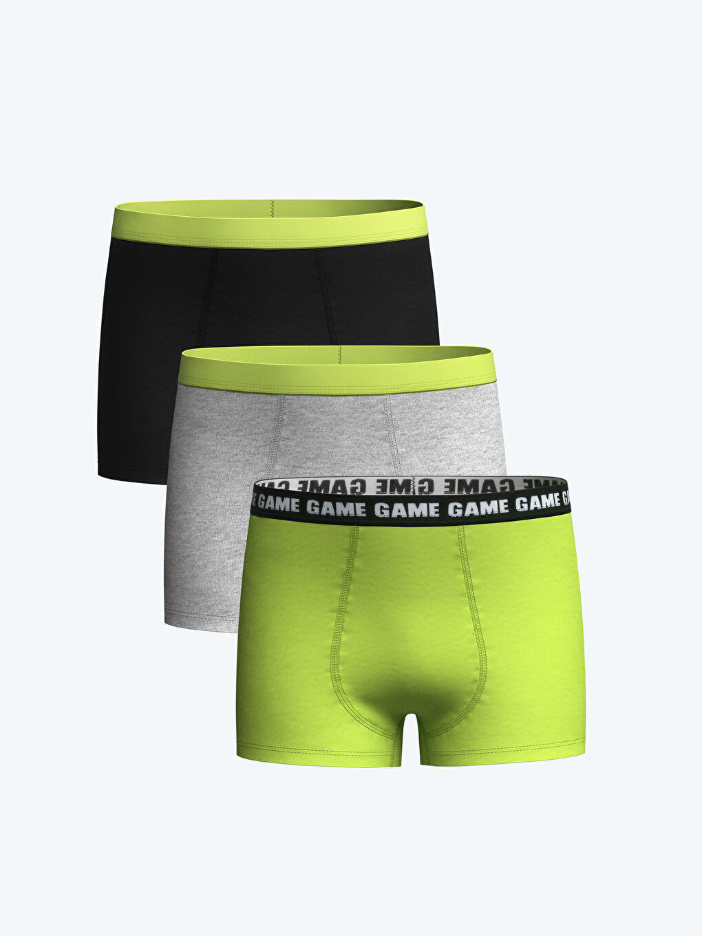 LCW Kids Siyah Erkek Çocuk Boxer 3'lü - 1