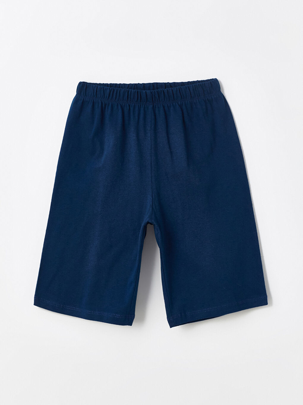 LCW Kids Lacivert Beli Lastikli Basic Erkek Çocuk Pijama Şort