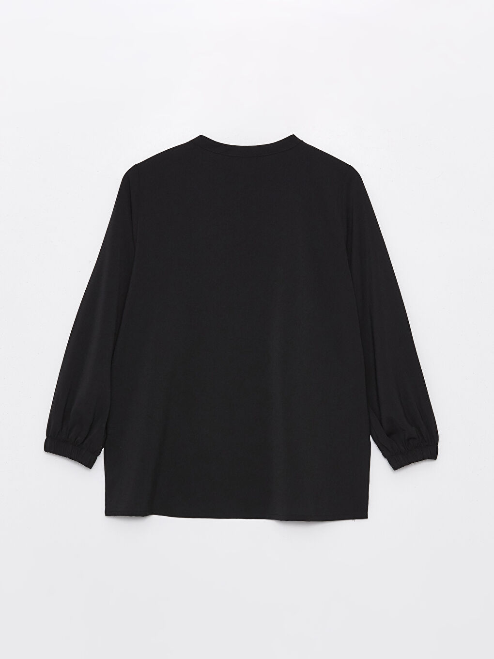 Crew Neck Regular Long Sleeve Women's Blouse -S4AC71Z8-CVL