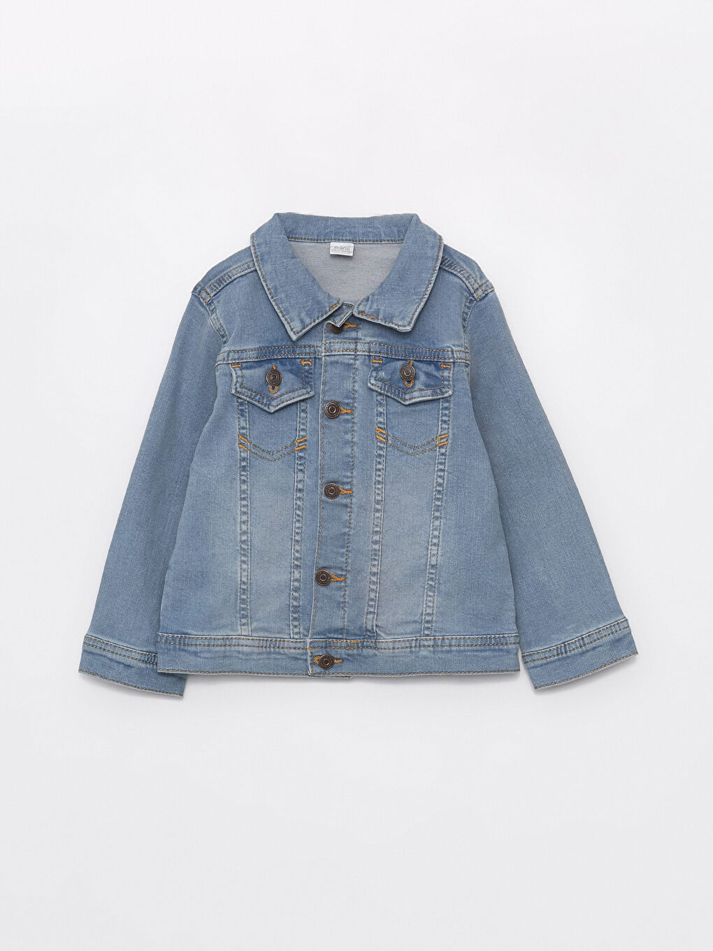 LCW ECO Mavi Erkek Bebek Jean Ceket