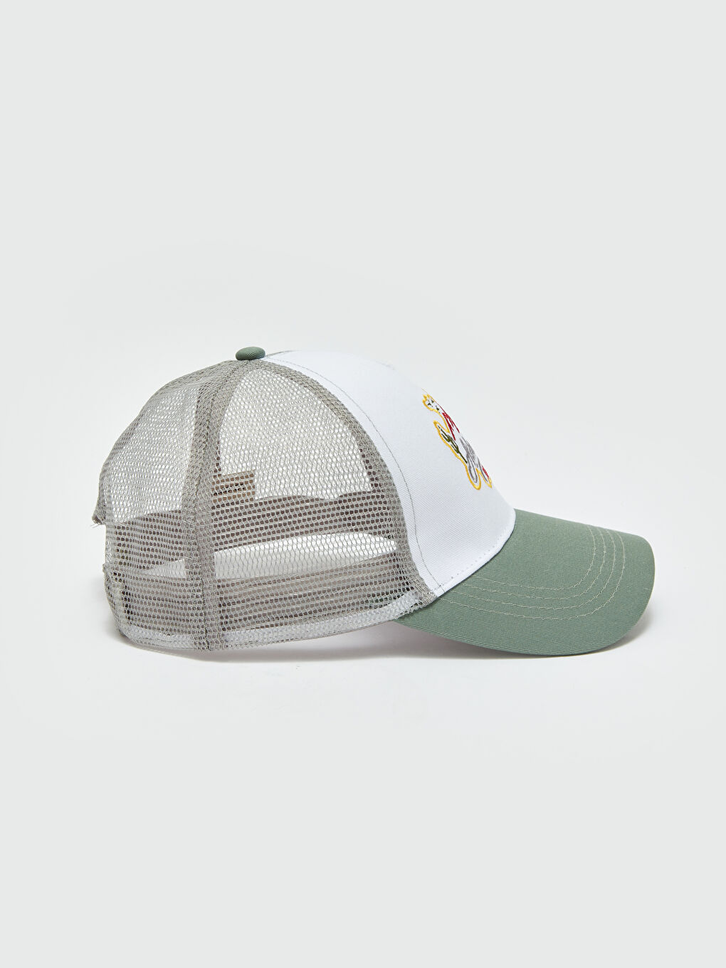 әйелдерге арналған кестеленген торлы кепка-5