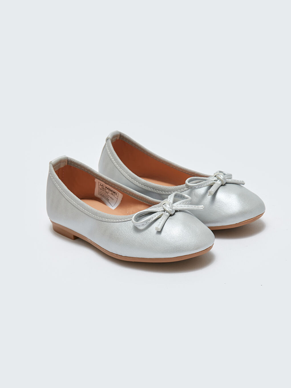 Leather Look Girl's Flats -S4AD19Z4-G8Z