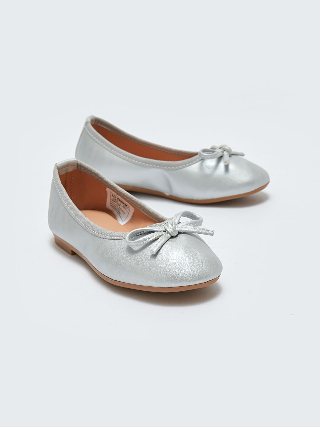 Leather Look Girl's Flats -S4AD19Z4-G8Z