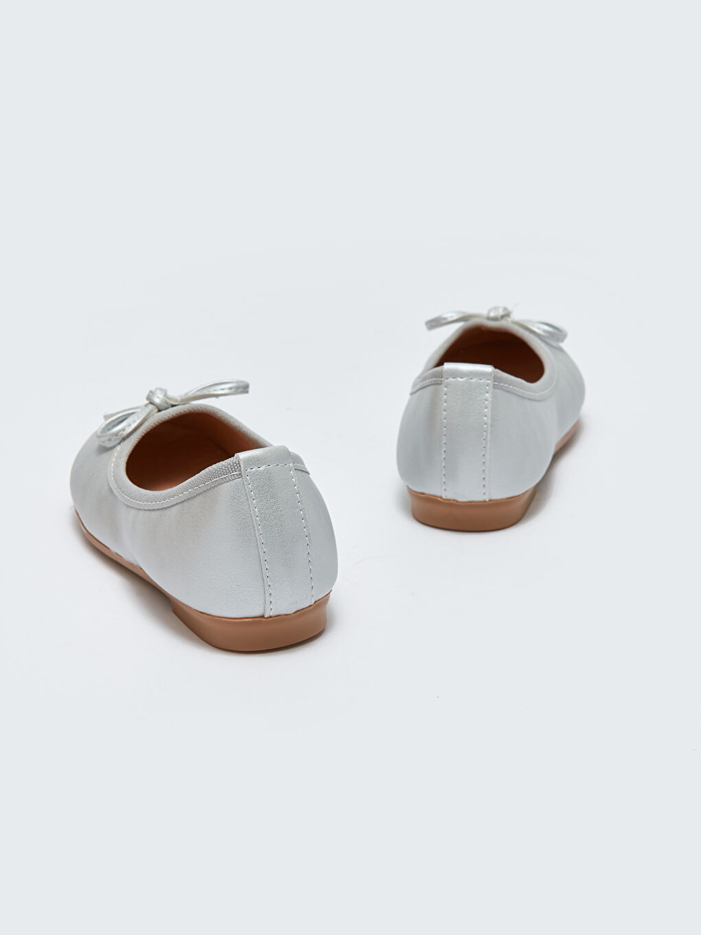 Leather Look Girl's Flats -S4AD19Z4-G8Z