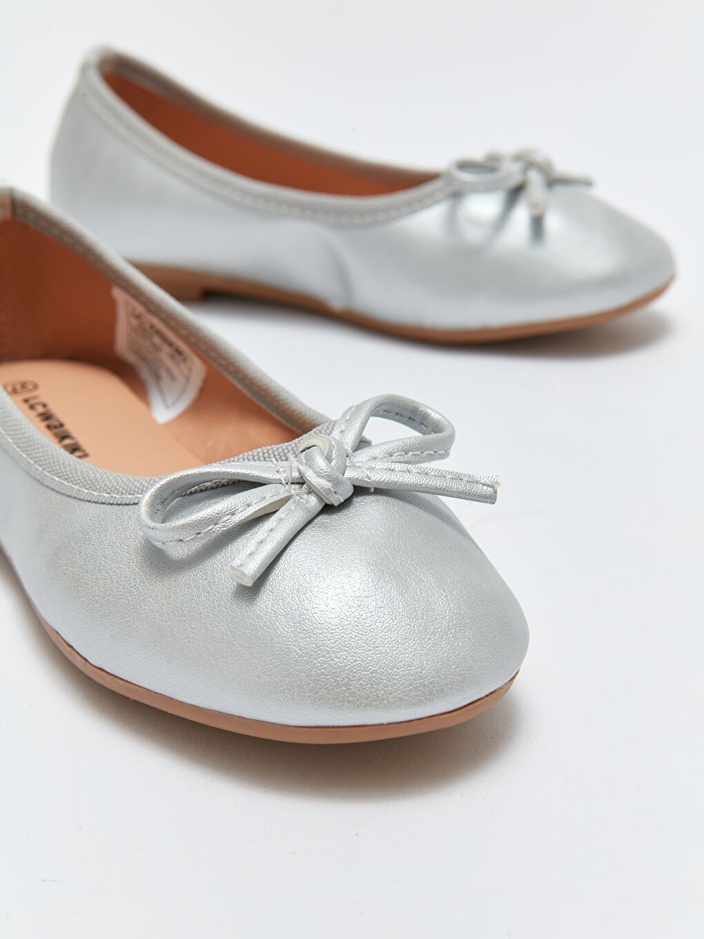 Leather Look Girl's Flats -S4AD19Z4-G8Z