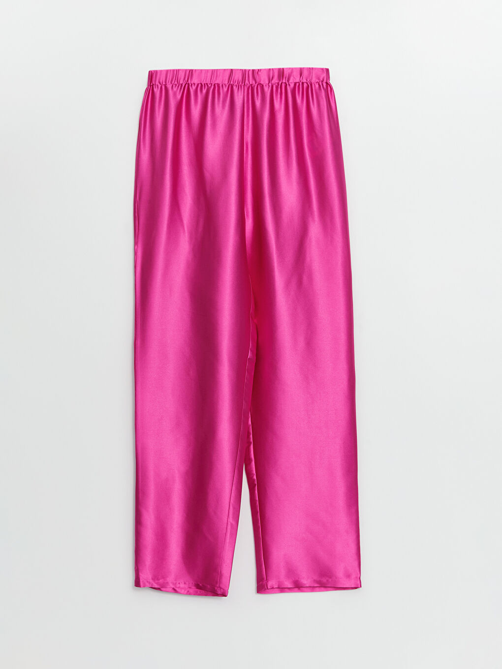 Әйелдерге арналған жағалы мойын өрнексіз қысқа жең сатин пижама жинағы-9