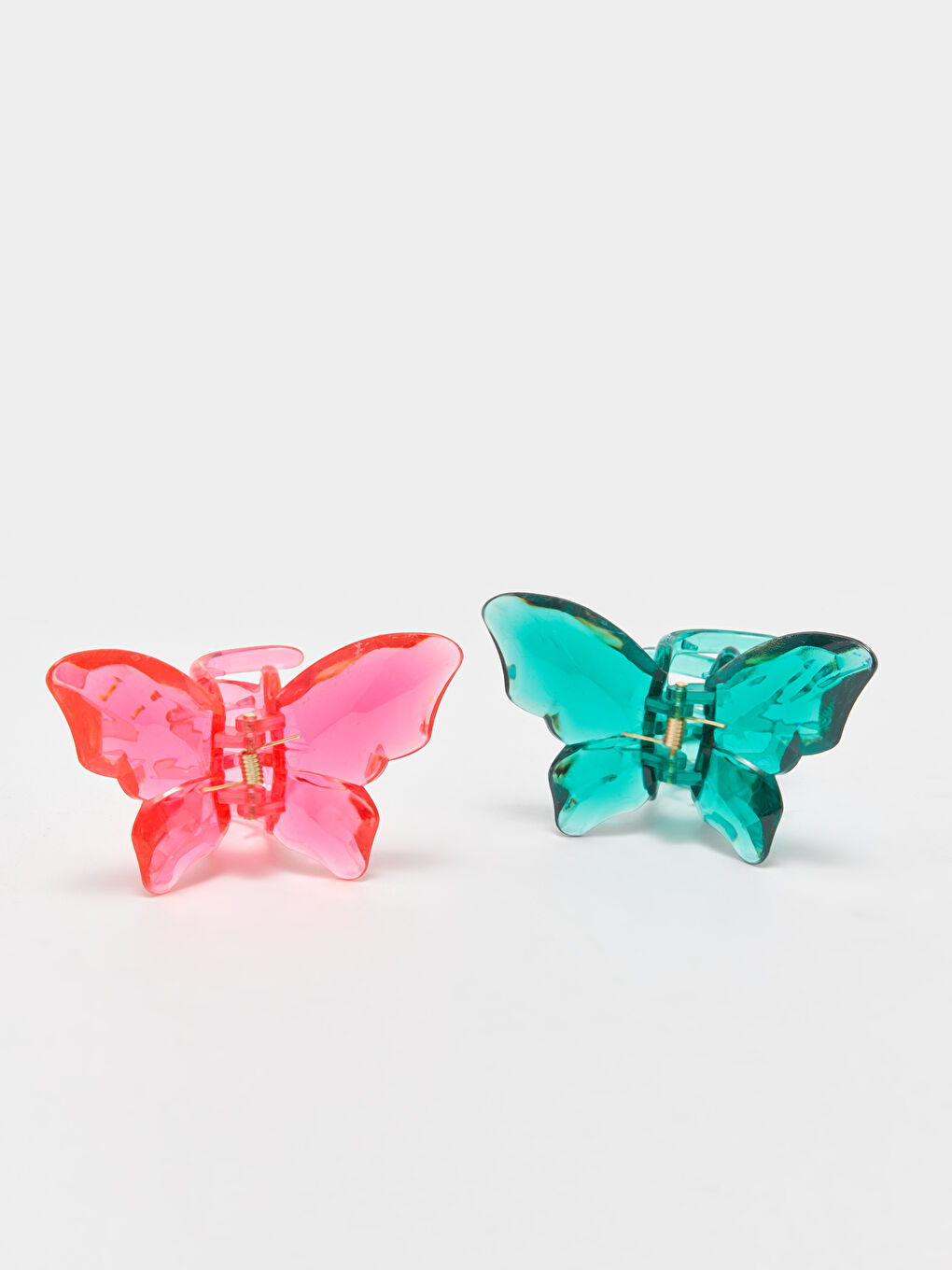 Butterfly Figured Women's Hair Clip 2 Pack -S4AD62Z8-M0T
