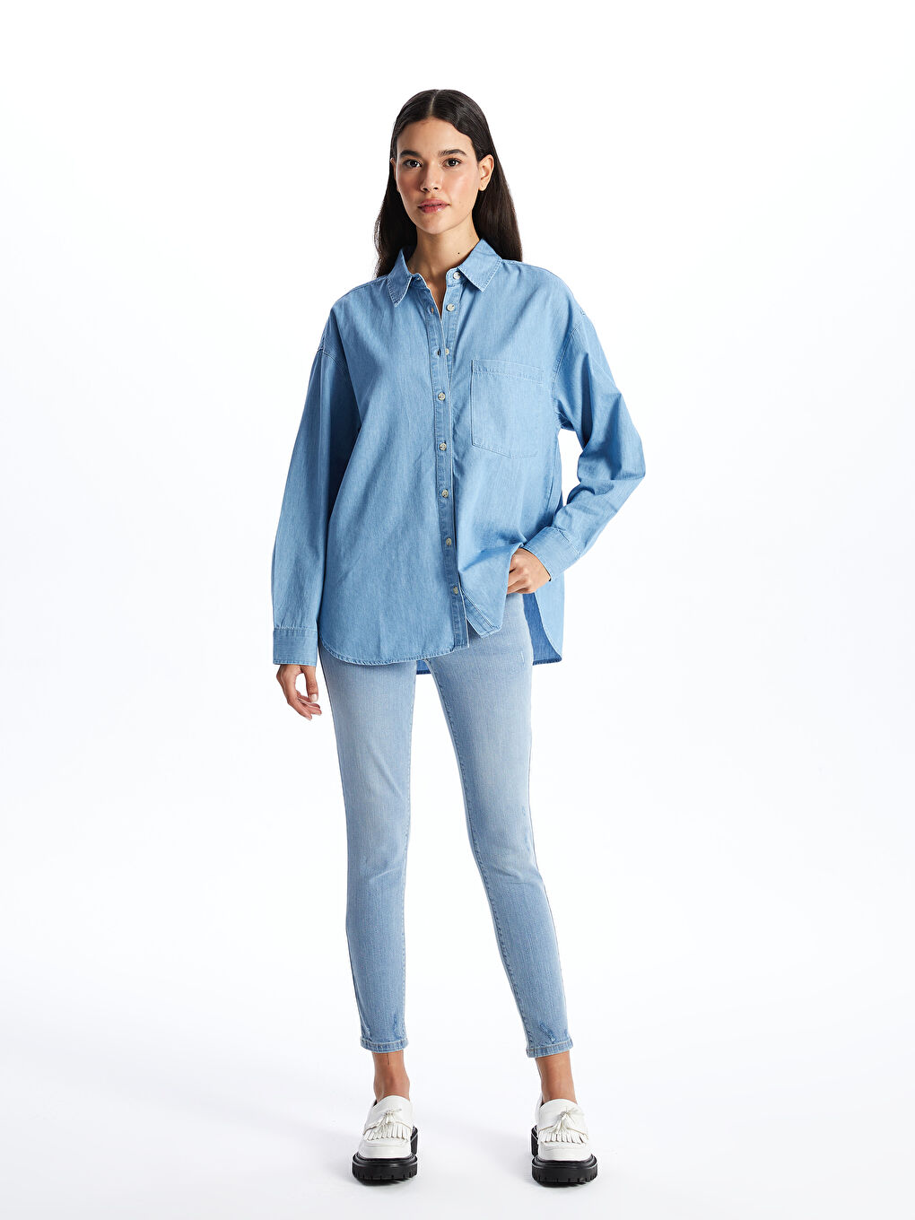 LC Waikiki Jupiter Ekstra Uske Ženske Farmerke -S4AD76Z8-311