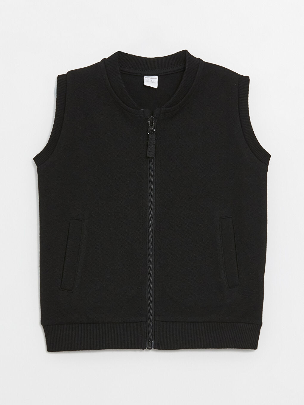 Crew Neck Basic Baby Boys' Zipped Cardigan -S4AE06Z1-CVL