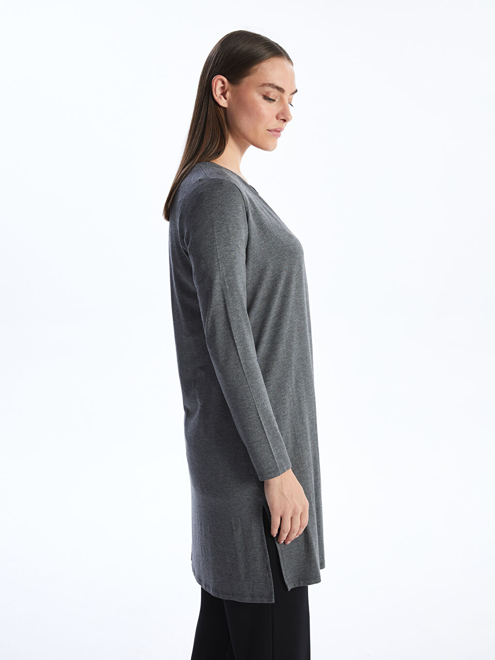Shawl Collar Plain Long Sleeve Women's Cardigan -S4AE08Z8-D3A