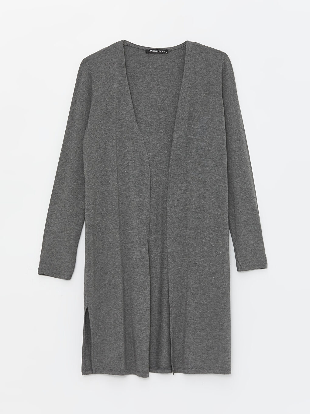 Shawl Collar Plain Long Sleeve Women's Cardigan -S4AE08Z8-D3A