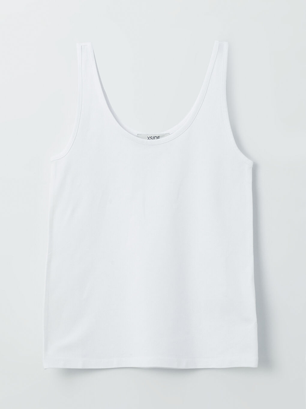 Female U-Neck Plain Singlet -S4AE11Z8-Q6K