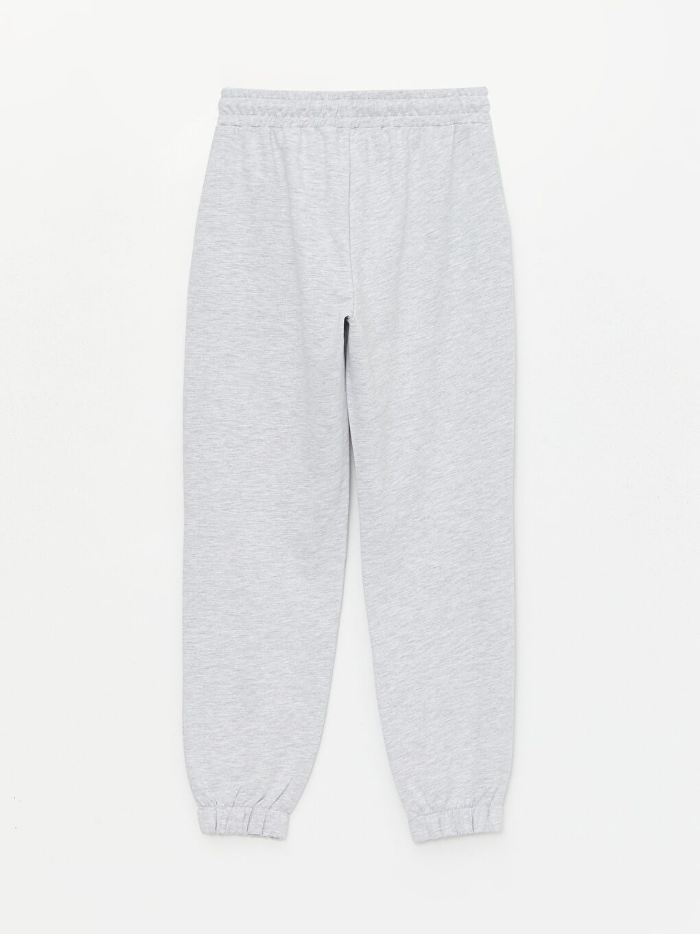 XSIDE Gri Beli Lastikli Baskılı Kadın Jogger Eşofman Altı - 6