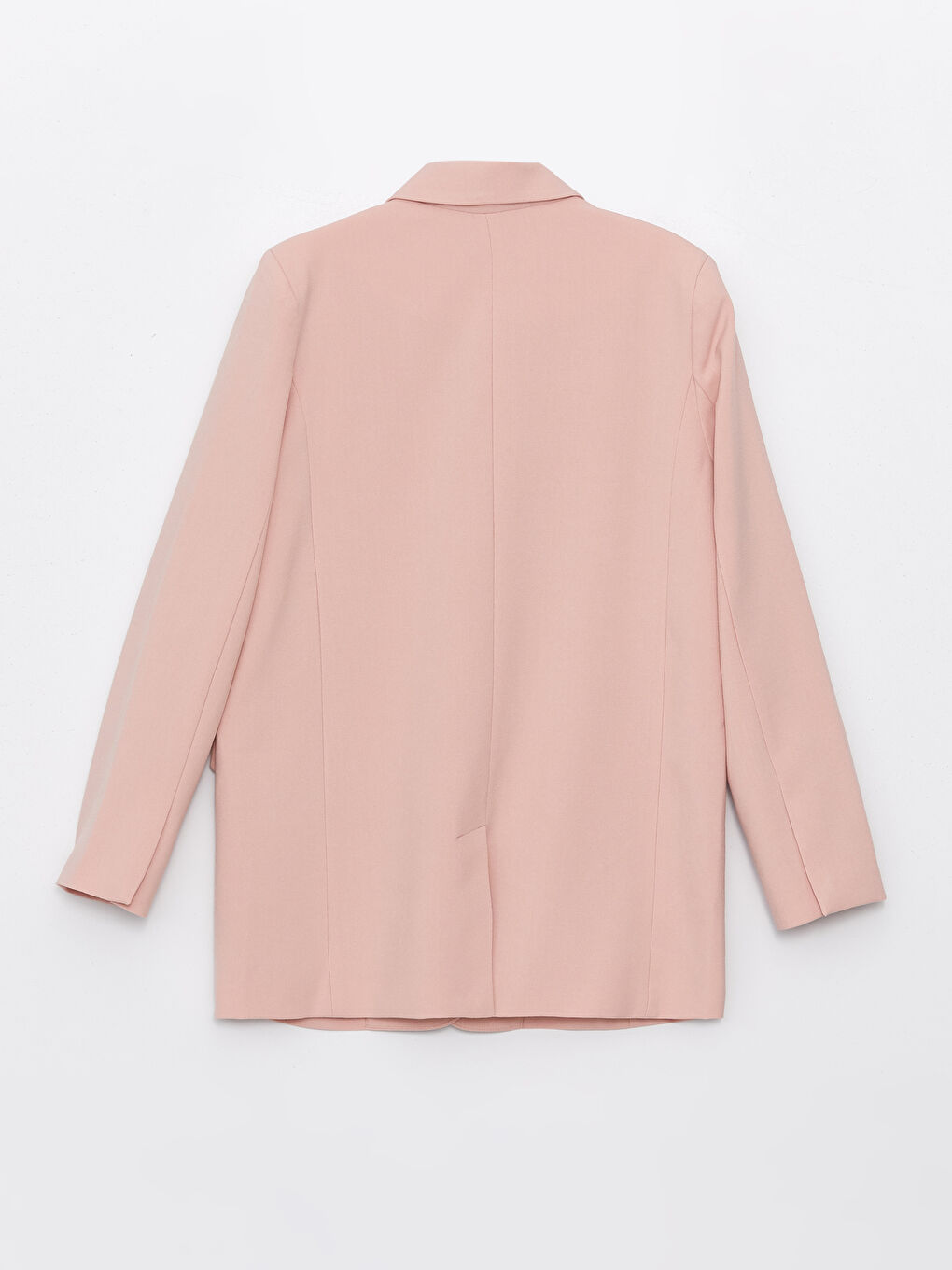 LCW Vision Plain Long Sleeve Women's Blazer Jacket -S4AE46Z8-FLK