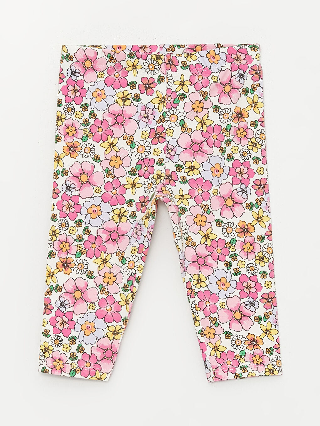 Круглый вырез Футболка с коротким рукавом и Колготки для малышек девочек, комплект из 2 упаковок-2