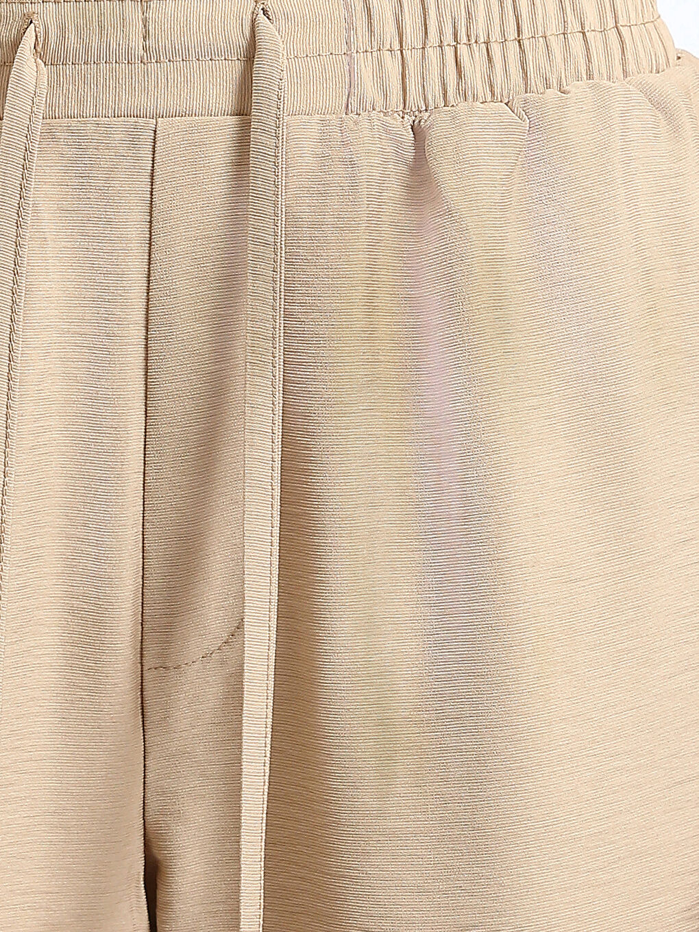 Pantalon Taille Élastiquée Coupe Décontractée pour Femmes-6