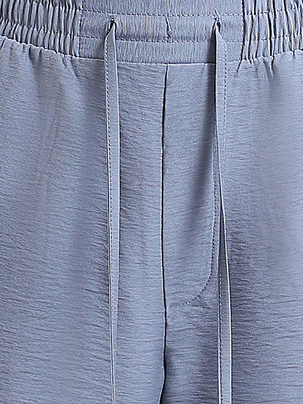 سروال نساء بقصة مريحة وخصر مطاطي-4