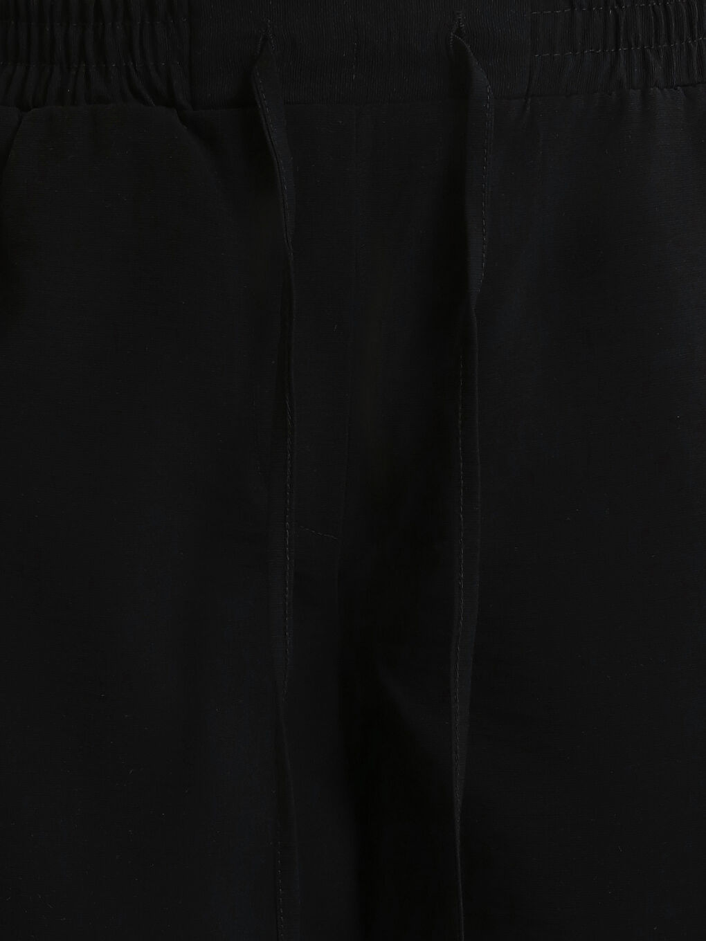 بنطلون نسائي بقصة مريحة وخصر مطاطي-4