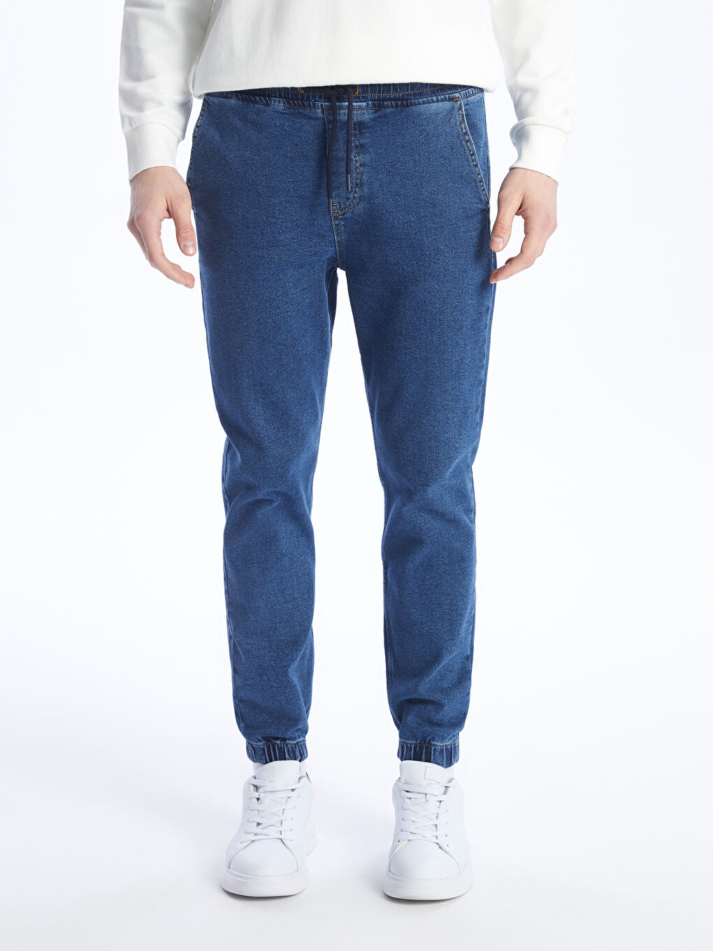 XSIDE Orta İndigo Rodeo 780 Jogger Erkek Jean Pantolon - 2