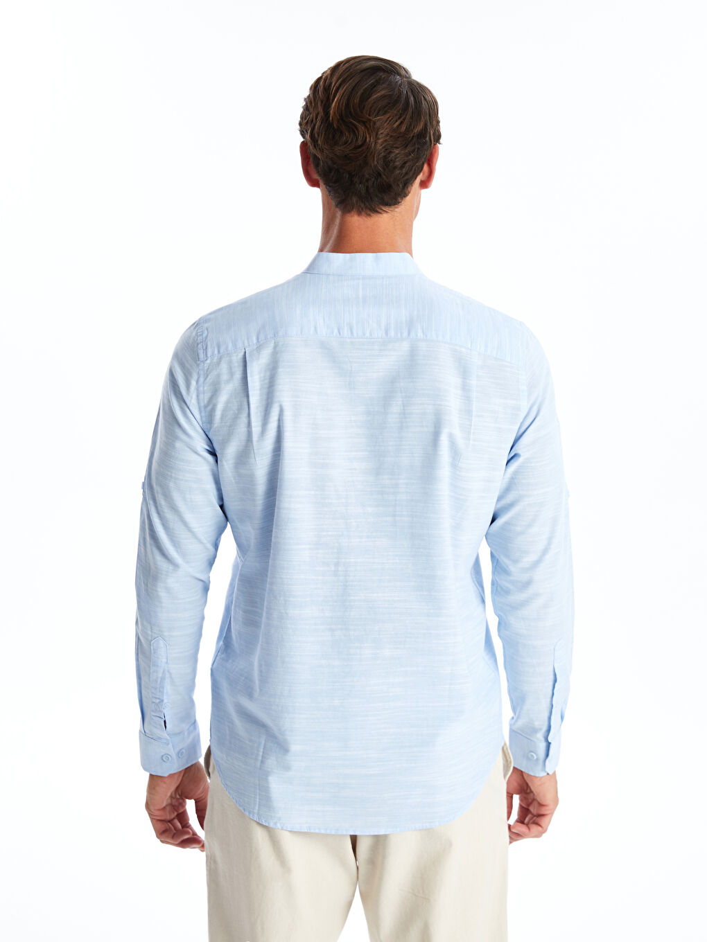 Regular Fit Long Sleeve Men's Shirt -S4AF02Z8-CUN