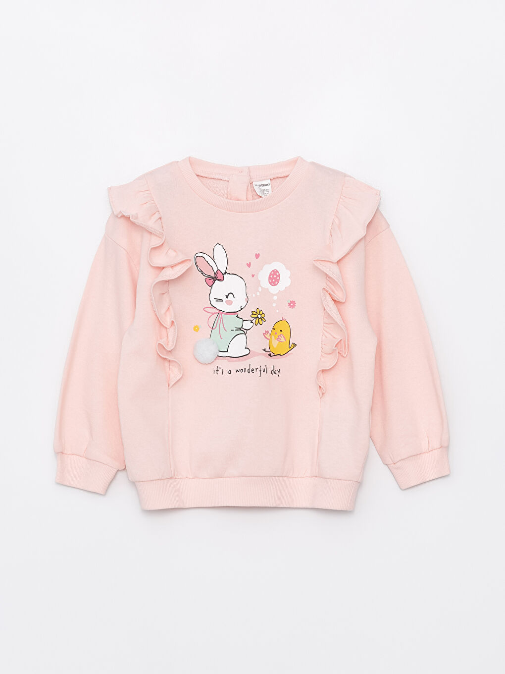 Crew Neck Long Sleeve Baby Girls' Sweatshirt and Tights 2 Pack Set -S4AF49Z1-FTG