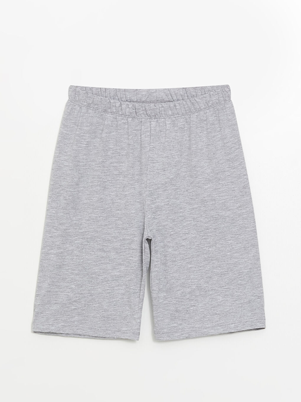 LCW Kids Gri Beli Lastikli Basic Erkek Çocuk Pijama Şort