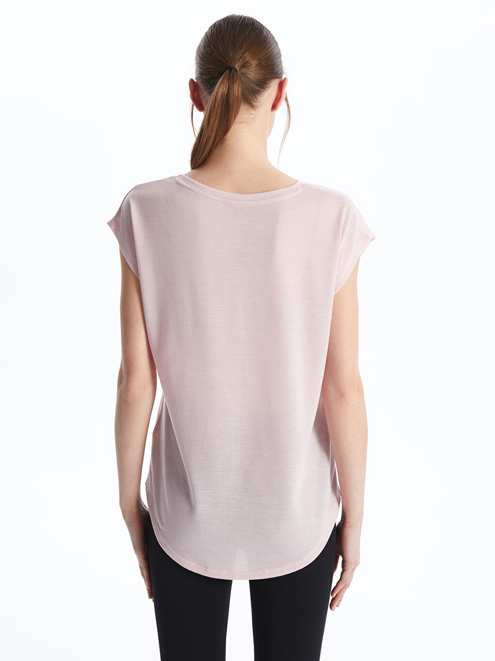 Crew Neck Printed Short Sleeve Women's T-shirt -S4AF91Z8-VEF
