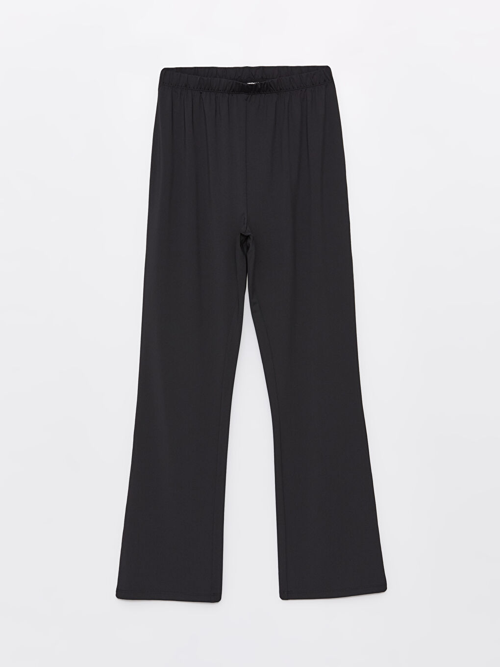 Siyah Beli Lastikli Tesettür Giyim Yüzme Pantolon