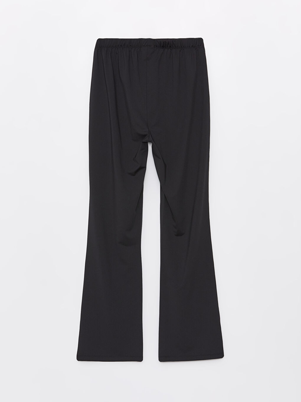 Siyah Beli Lastikli Tesettür Giyim Yüzme Pantolon-1