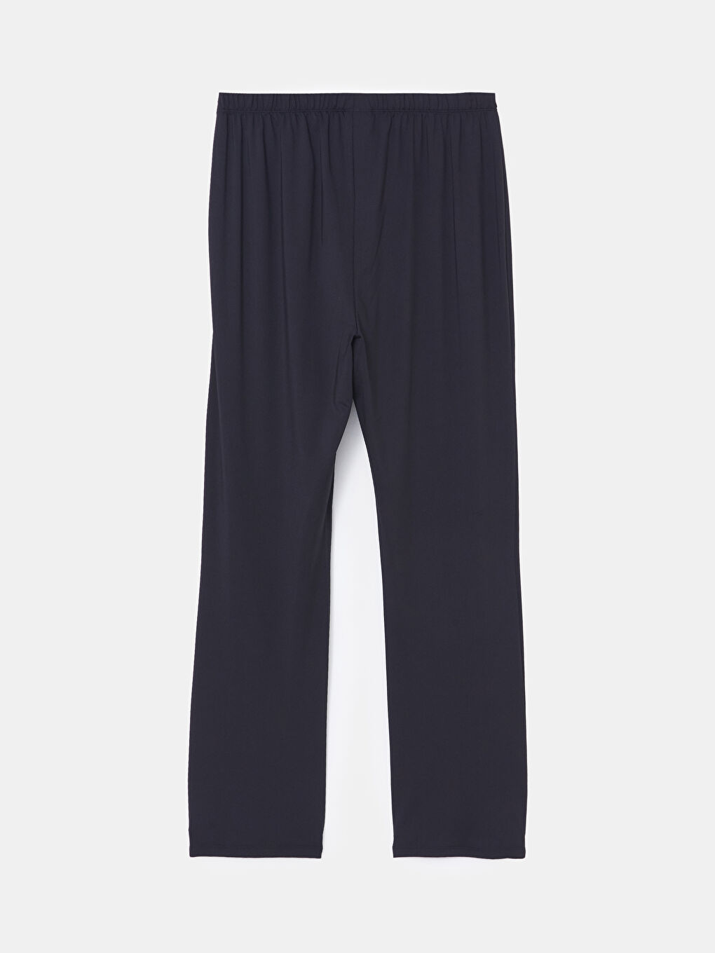 Siyah Kadın Beli Lastikli Düz Tesettür Mayo Altı-1