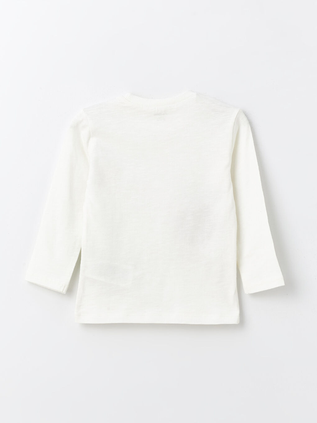 Crew Neck Long Sleeve Printed Baby Boys' T-Shirt -S4AG63Z1-R9J