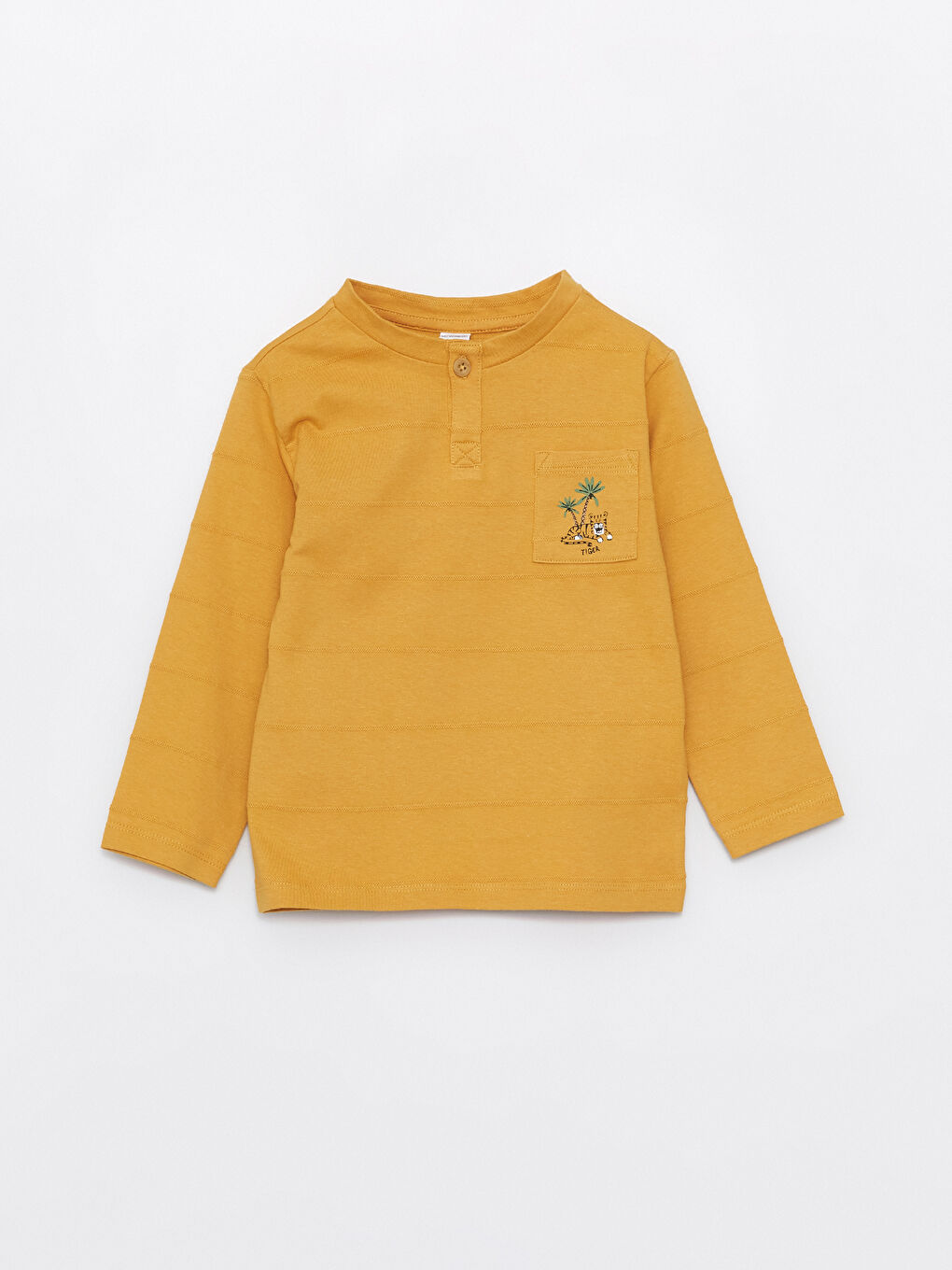 Crew Neck Long Sleeve Baby Boy T-shirt -S4AG65Z1-GBW