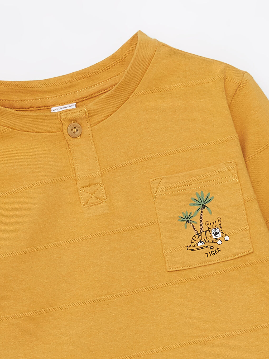 Crew Neck Long Sleeve Baby Boy T-shirt -S4AG65Z1-GBW