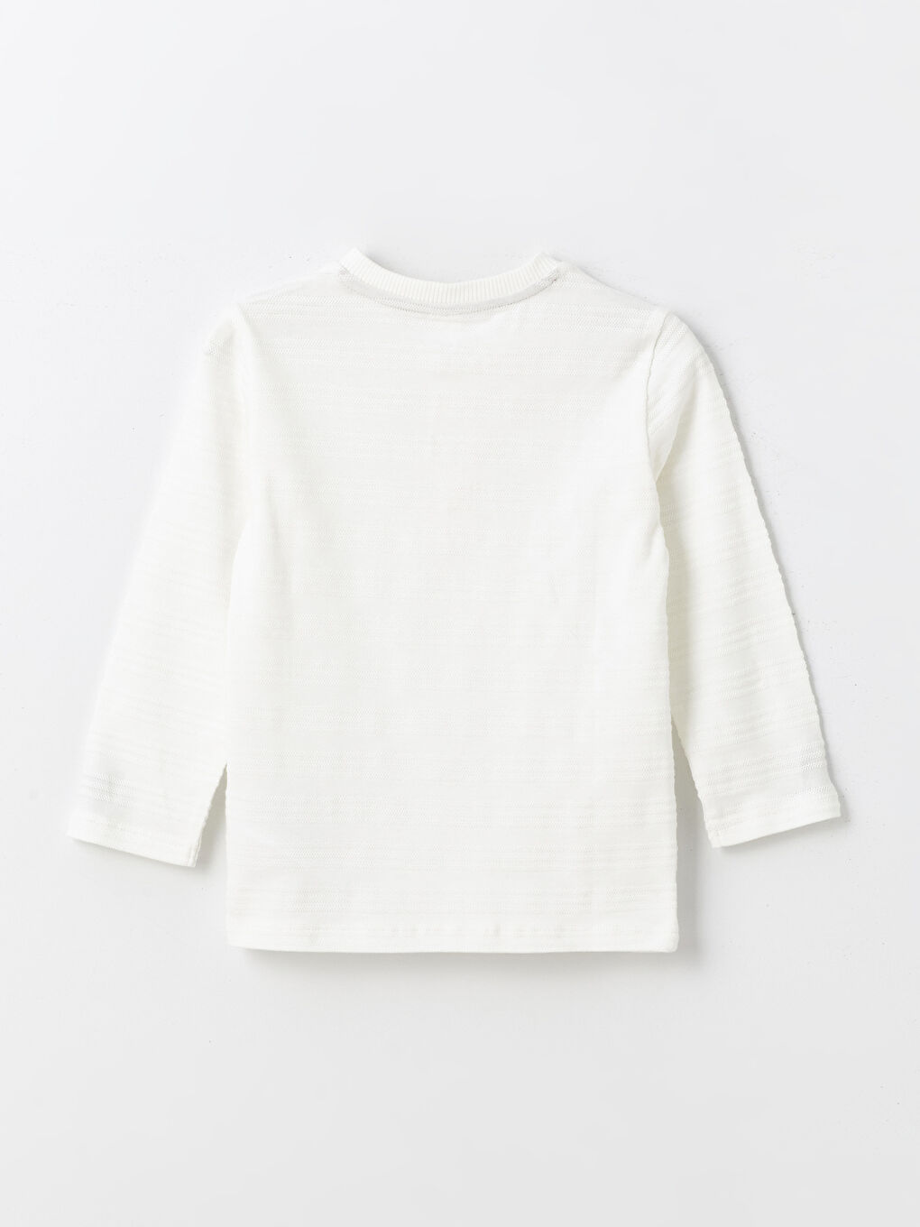 تيشيرت أولاد بيبي كم طويل بتفاصيل أزرار-4