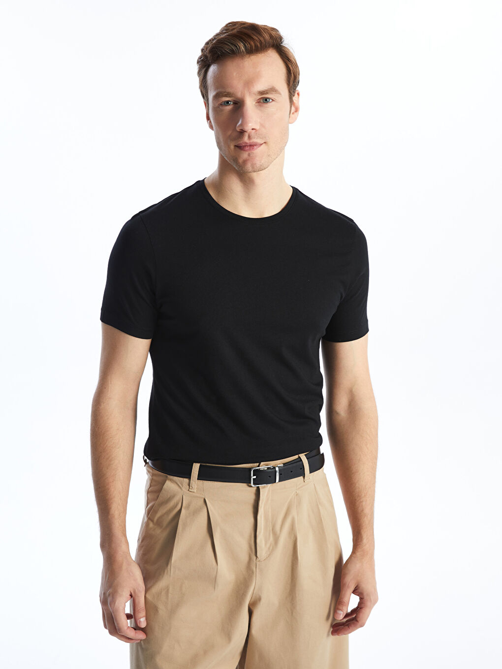 Crew Neck Jersey Men's T-Shirt