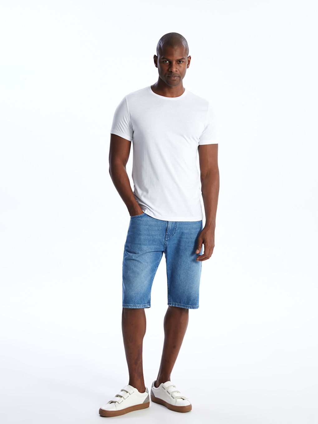 Crew Neck Jersey Men's T-Shirt-2