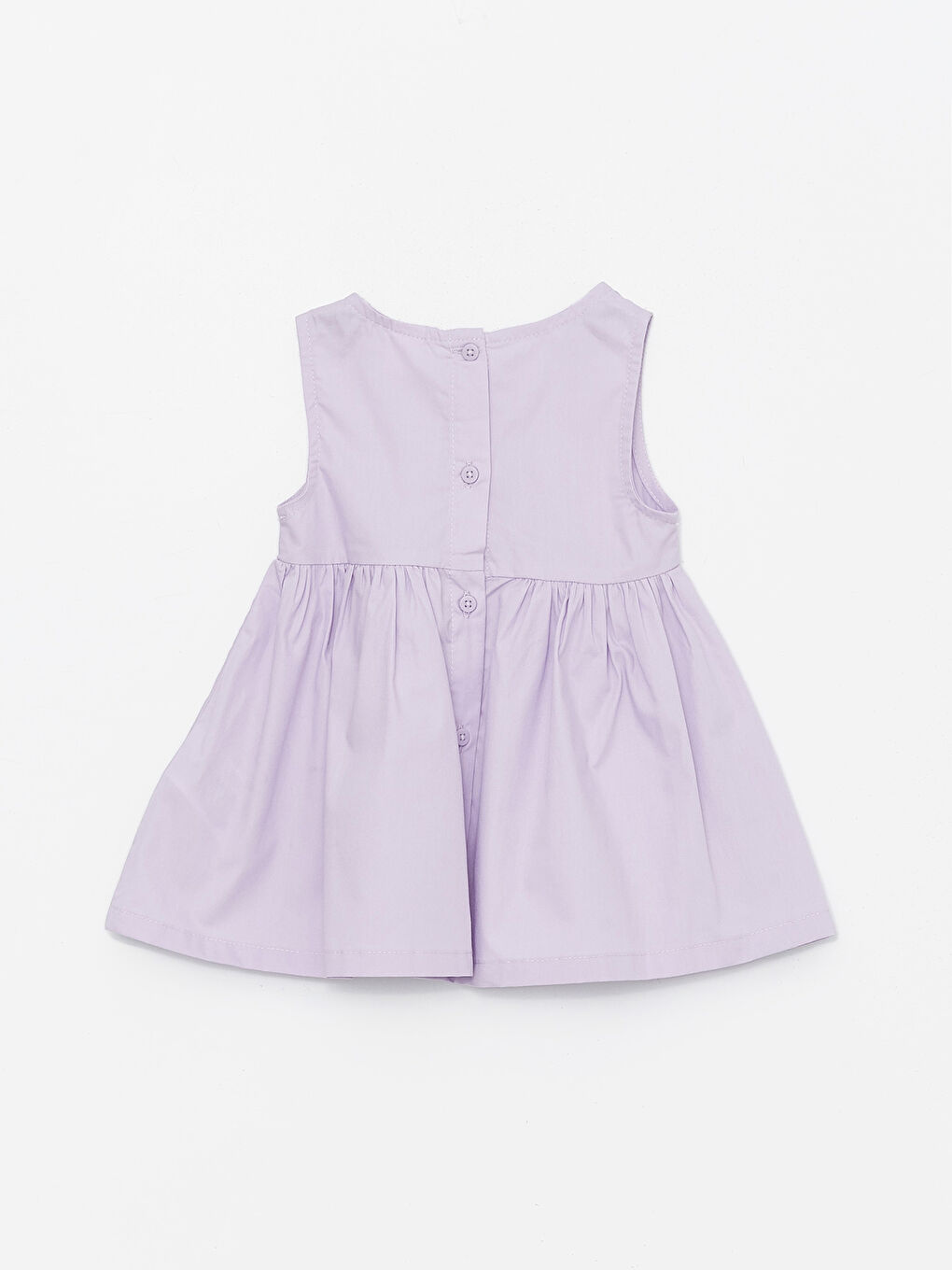 LC Waikiki Crew Neck Short Sleeve Baby Girls' Dress -S4AH01Z1-G0W
