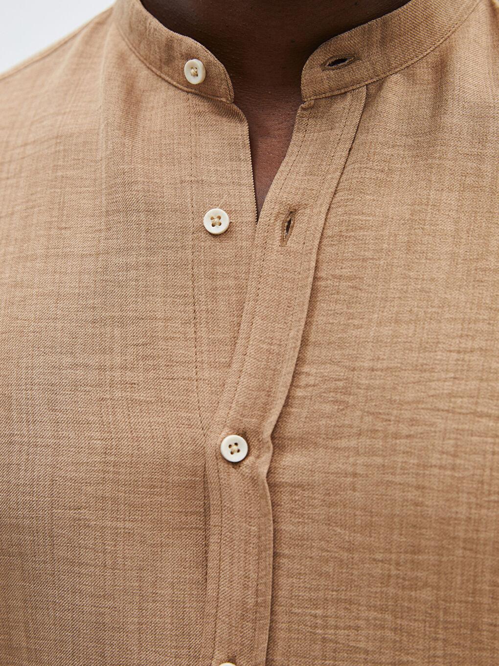 Ерлерге арналған ұзын жеңді текстуралы жейде-4