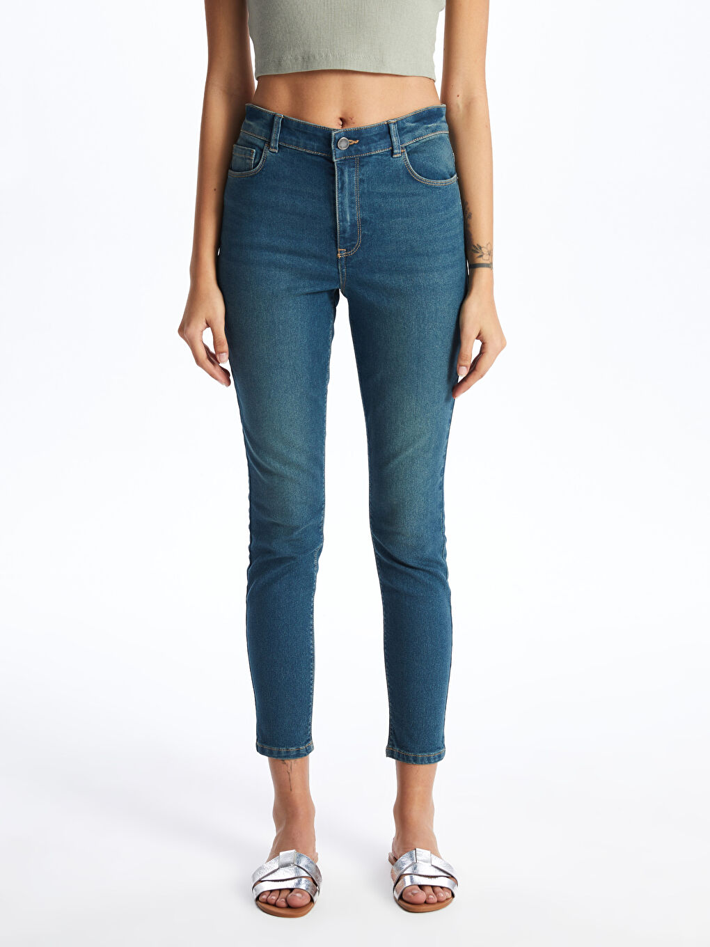 Jupiter Super Skinny Fit Women's Jeans -S4AH37Z8-507