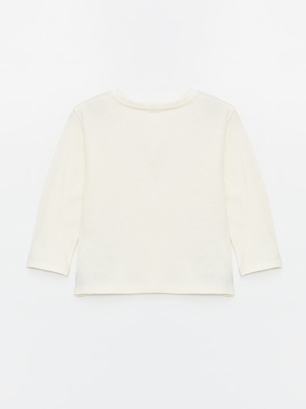 Crew Neck Long Sleeve Printed Baby Girls' T-Shirt -S4AH49Z1-FDW