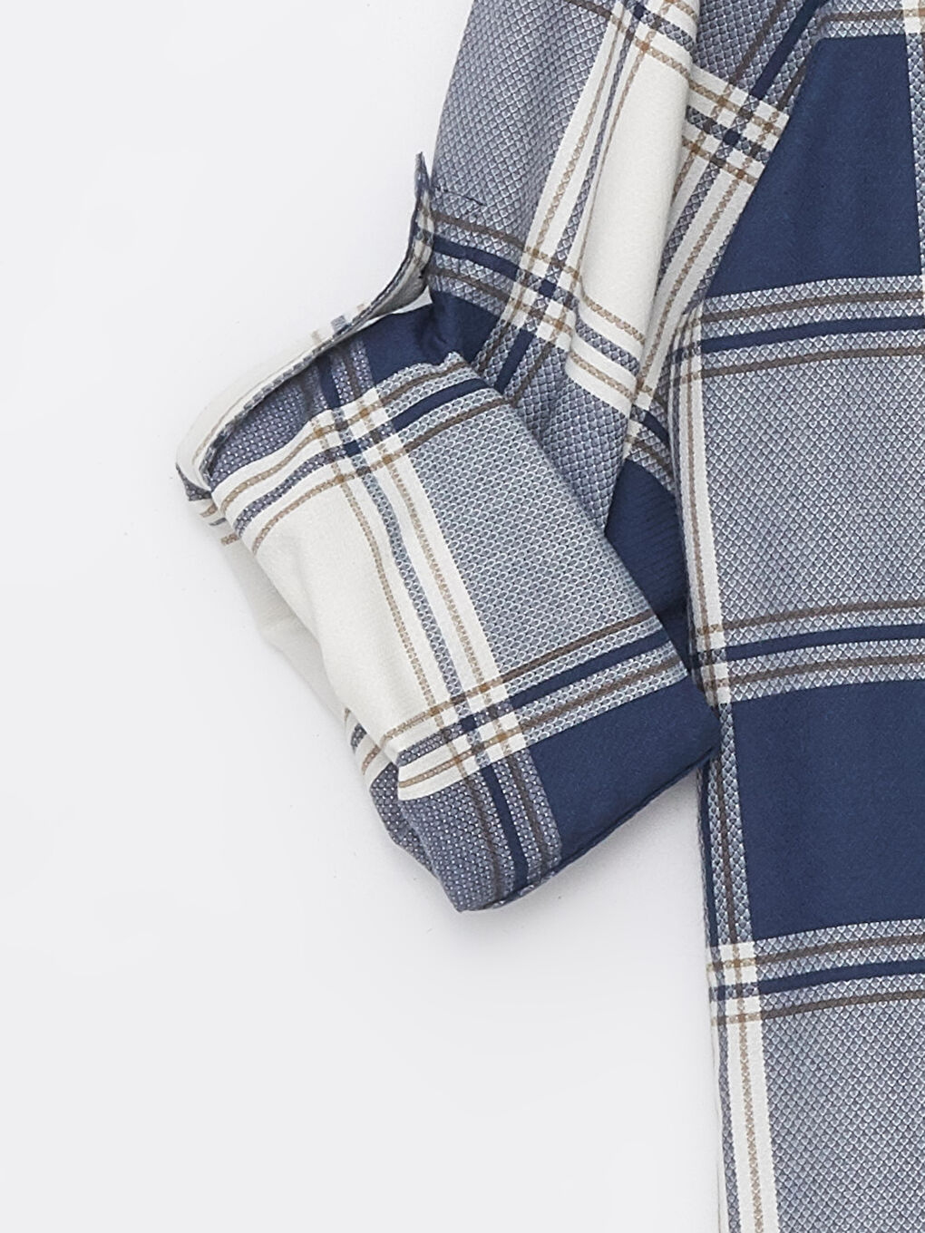 Ерлерге арналған ұзын жеңді торлы стандартты пішімді жейде-7