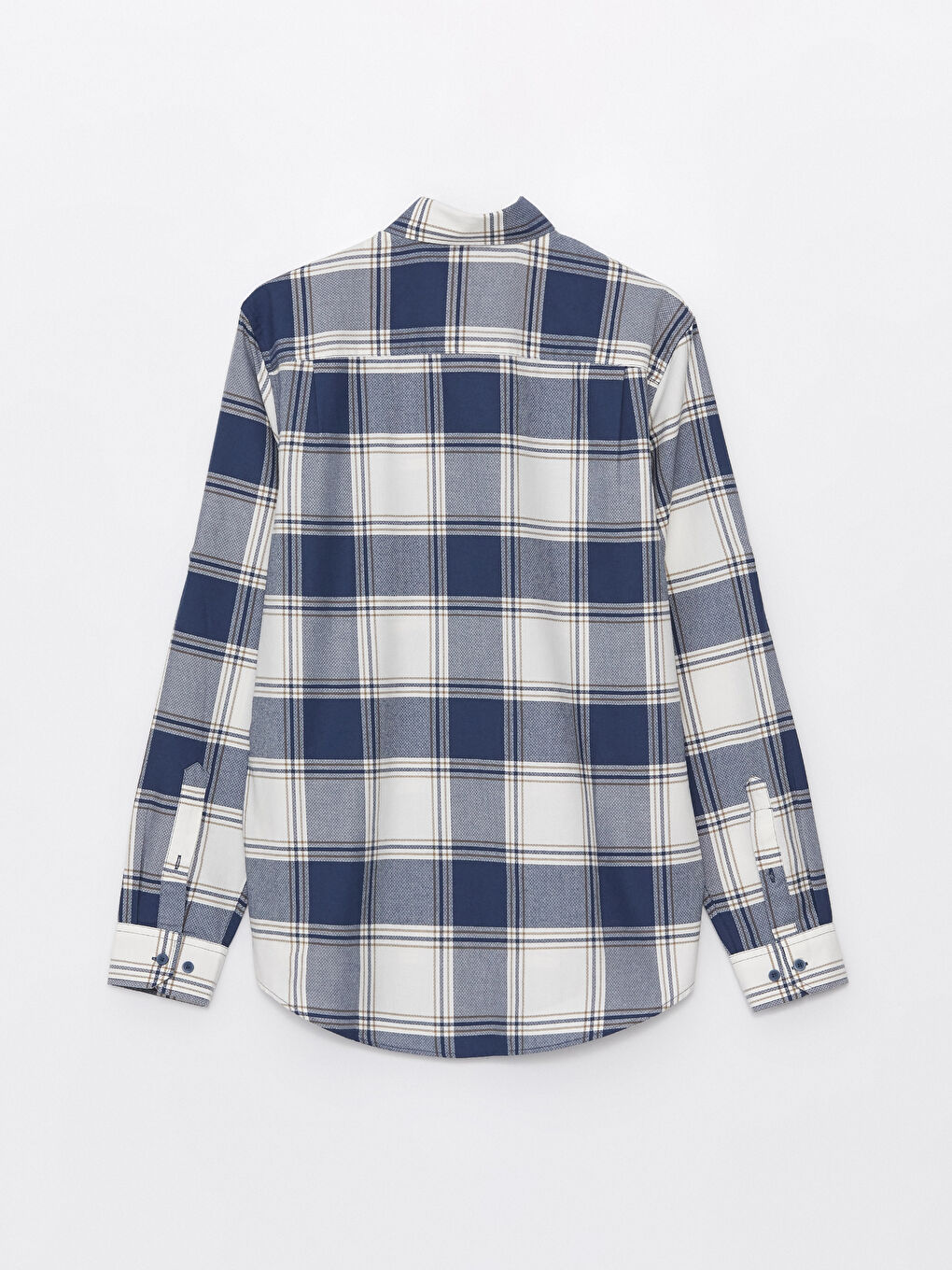 Ерлерге арналған ұзын жеңді торлы стандартты пішімді жейде-6