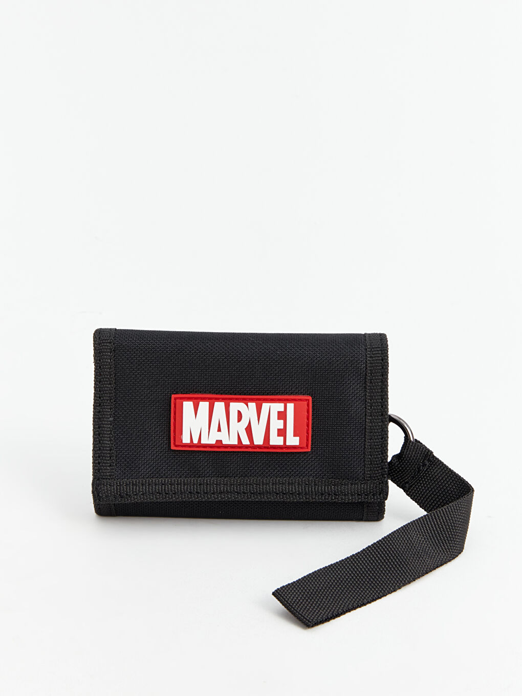 Siyah Marvel Baskılı Erkek Çocuk Cüzdan